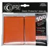Eclipse Pumpkin Orange Ultra Pro Pro-Matte Basic Sleeves 100CT Card Sleeves