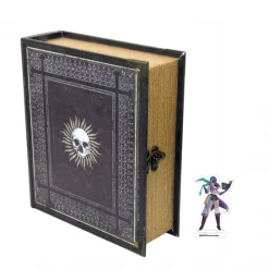 Wizardry Foundry Deck Boxes & Storage Boxes Grimoire Deck Box, Immortal Store 800+ Standard Size Cards + Spelloria Acrylic Character Stands Xevana (Bundle)
