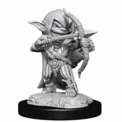 WIZKIDS Pathfinder: Deep Cuts Minis: Female Goblin Rogue Unpainted Miniatures