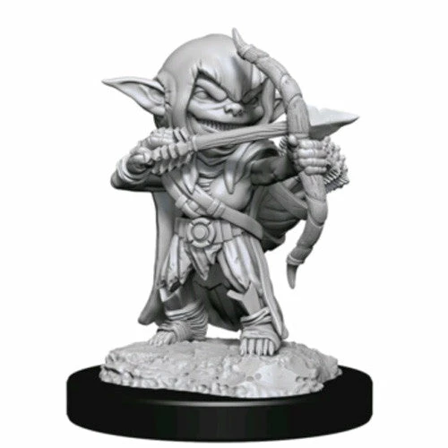 WIZKIDS Pathfinder: Deep Cuts Minis: Female Goblin Rogue Unpainted Miniatures 4 WIZKIDS Pathfinder: Deep Cuts Minis: Female Goblin Rogue Unpainted Miniatures
