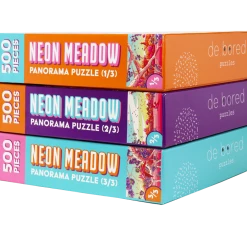 Puzzles Panorama 500pcs Kess Co De.bored Puzzle (SET Of 3)