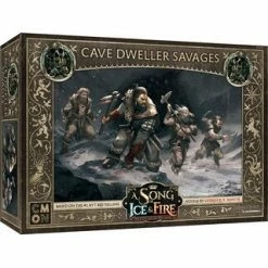CMON Miniature Games A Song Of Ice & Fire: Free Folk Cave Dweller Savages Miniatures Game