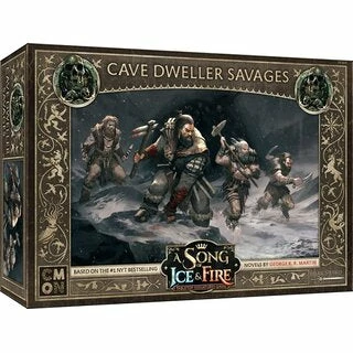 CMON Miniature Games A Song Of Ice & Fire: Free Folk Cave Dweller Savages Miniatures Game 3 CMON Miniature Games A Song Of Ice & Fire: Free Folk Cave Dweller Savages Miniatures Game