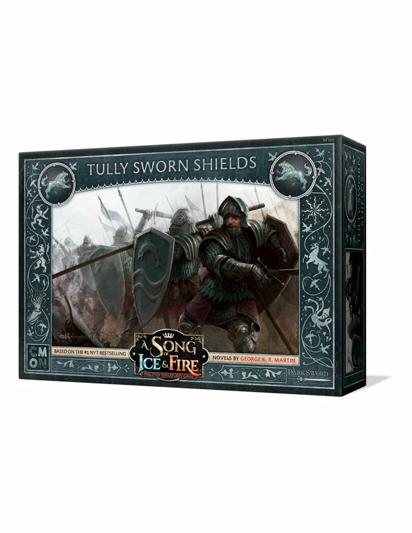 CMON A Song Of Ice & Fire: Stark Tully Sworn Shields Miniatures Game 3 CMON A Song Of Ice & Fire: Stark Tully Sworn Shields Miniatures Game