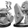 WIZKIDS Dungeons & Dragons: Nolzur`s Marvelous Stone Defender & Oaken Bolter W15 Miniatures
