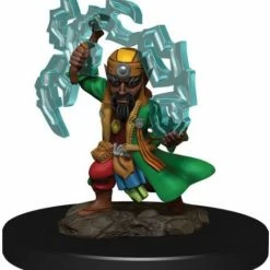 WIZKIDS Miniature Games Pathfinder Battles: Premium Painted Figure: Gnome Sorcerer Male W2 Miniatures