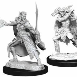 WIZKIDS Dungeons & Dragons: Nolzur`s Marvelous Winter Eladrin & Spring Eladrin W15 Miniatures