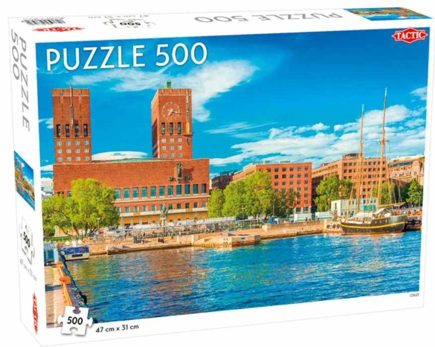 Tactic USA Puzzle: Oslo, Norway 500pcs Puzzles 3 Tactic USA Puzzle: Oslo, Norway 500pcs Puzzles