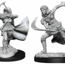 WIZKIDS Dungeons & Dragons: Nolzur`s Marvelous Unpainted Miniatures: Air Genasi Female W15 Miniature Games