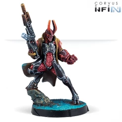 CORVUS BELLI Infinity: Combined Army Agent Dukash (Multi Rifle) Miniatures