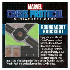 ATOMIC MASS GAMES Play Mats Marvel Crisis Protocol: Roundabout Knockout Game Mat