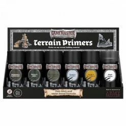 THE ARMY PAINTER APS Paint & Supplies Gamemaster: Terrain Primer: Display Pack