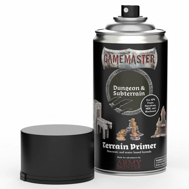 THE ARMY PAINTER APS Paint & Supplies Gamemaster: Terrain Primer - Dungeon & Subterrain 3 THE ARMY PAINTER APS Paint & Supplies Gamemaster: Terrain Primer - Dungeon & Subterrain