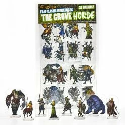 ARCKNIGHT Miniature Games Grove Horde Flat Plastic Miniatures