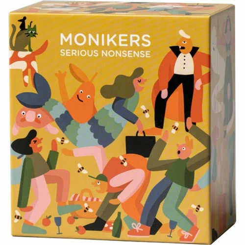 Asmodee Non-Collectible Card Games Monikers: Serious Nonsense (SUSD) Expansion Card Game 3 Asmodee Non-Collectible Card Games Monikers: Serious Nonsense (SUSD) Expansion Card Game