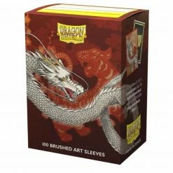 ARCANE TINMEN Dragon Shield - Water Tiger 2022 - Brushed Art Sleeves (100CT) Card Sleeves