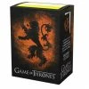 ARCANE TINMEN Dragon Shields - A Game Of Thrones: House Lannister - Brushed Art Sleeves (100CT)