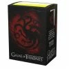 ARCANE TINMEN Card Sleeves Dragon Shields - A Game Of Thrones: House Targaryen - Brushed Art Sleeves (100CT)