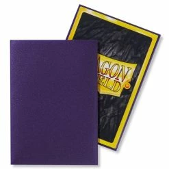 ARCANE TINMEN Dragon Shield - Purple - JP-Size Matte Basic Sleeves (60CT) [In Stock] Card Sleeves