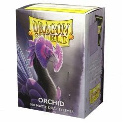 ARCANE TINMEN Dragon Shield - Orchid - Dual Matte Art Sleeves (100CT) Card Sleeves