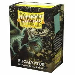 ARCANE TINMEN Dragon Shield - Eucalyptus - Dual Matte Art Sleeves (100CT) [In Stock] Card Sleeves