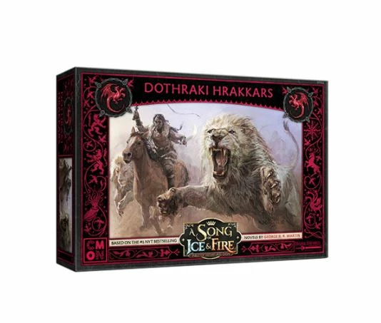 CMON A Song Of Ice And Fire: Targaryen Dothraki Hrakkers Miniatures 3 CMON A Song Of Ice And Fire: Targaryen Dothraki Hrakkers Miniatures