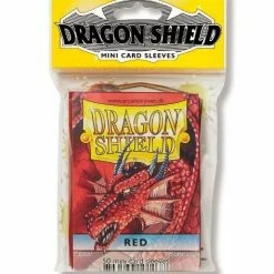 ARCANE TINMEN Dragon Shield - Red - JP-Size Mini Basic Sleeves (50CT) [In Stock]