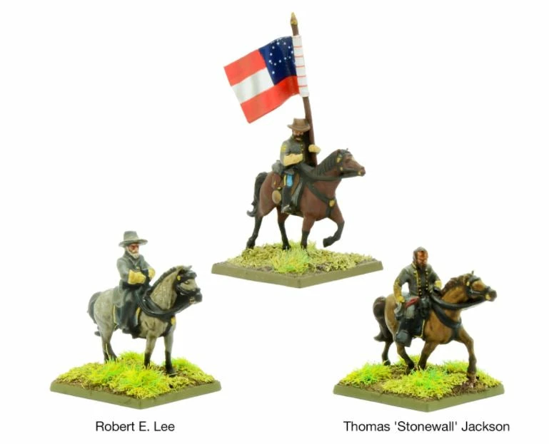 WARLORD GAMES Black Powder: Epic Battles - American Civil War - Confederate Command Miniatures Miniature Games 3 WARLORD GAMES Black Powder: Epic Battles - American Civil War - Confederate Command Miniatures Miniature Games