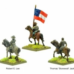 WARLORD GAMES Black Powder: Epic Battles - American Civil War - Confederate Command Miniatures Miniature Games
