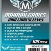 MAYDAY GAMES INC Mini Euro Basic Sleeves X 68mm (100)