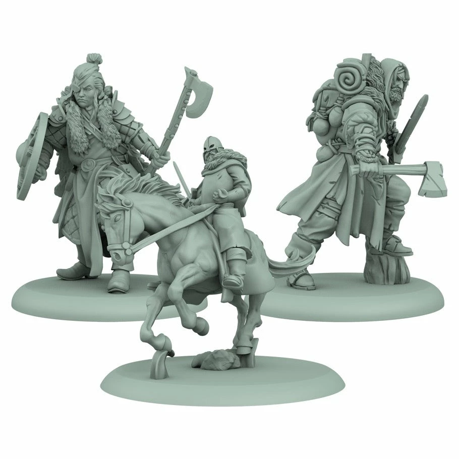CMON Miniature Games A Song Of Ice And Fire: Stark Attachments #1 Miniatures 4 CMON Miniature Games A Song Of Ice And Fire: Stark Attachments #1 Miniatures