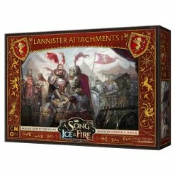 CMON A Song Of Ice And Fire: Lannister Attachments #1 Miniatures Miniature Games