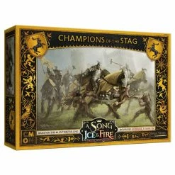 CMON Miniature Games A Song Of Ice And Fire: Champions Of The Stag Miniatures