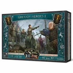 CMON A Song Of Ice & Fire: Greyjoy Heroes #2 Miniatures Game Miniature Games