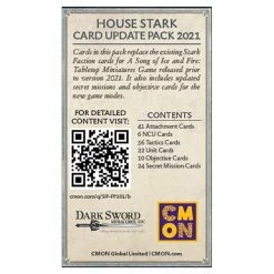 CMON A Song Of Ice And Fire: Stark Faction Pack Miniatures Game Miniature Games