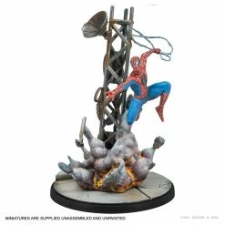 ATOMIC MASS GAMES Marvel Crisis Protocol: Amazing Spider-Man & Black Cat Character Pack Miniatures Game Miniature Games