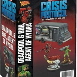 ATOMIC MASS GAMES Marvel Crisis Protocol: Deadpool & Bob, Agent Of Hydra Character Pack Miniatures Game Miniature Games