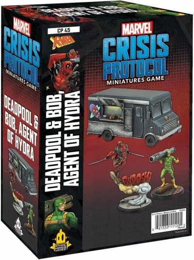 ATOMIC MASS GAMES Marvel Crisis Protocol: Deadpool & Bob, Agent Of Hydra Character Pack Miniatures Game Miniature Games 3 ATOMIC MASS GAMES Marvel Crisis Protocol: Deadpool & Bob, Agent Of Hydra Character Pack Miniatures Game Miniature Games
