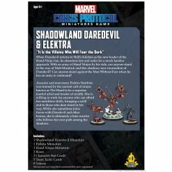 ATOMIC MASS GAMES Marvel Crisis Protocol: Shadowland Daredevil & Elektra Miniatures Game [Pre-order]