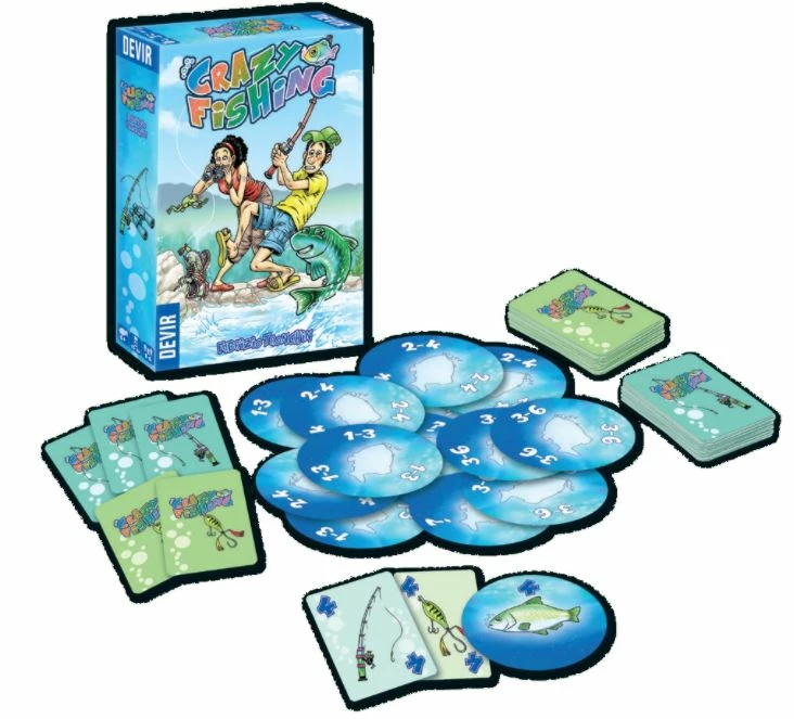 DEVIR GAMES Crazy Fishing Card Game 4 DEVIR GAMES Crazy Fishing Card Game