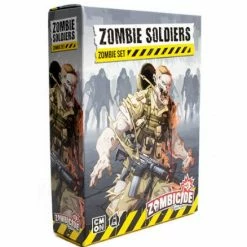 CMON Zombicide 2nd Edition: Zombie Soldiers Set Miniatures