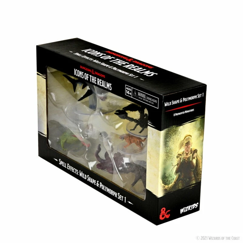 WIZKIDS Miniature Games Dungeons And Dragons D&D: Icons Of The Realms: Wild Shape & Polymorph Miniatures Set Ver.1 3 WIZKIDS Miniature Games Dungeons And Dragons D&D: Icons Of The Realms: Wild Shape & Polymorph Miniatures Set Ver.1
