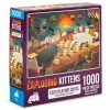 EXPLODING KITTENS Puzzles Cats Playing Chess 1000pc Puzzle