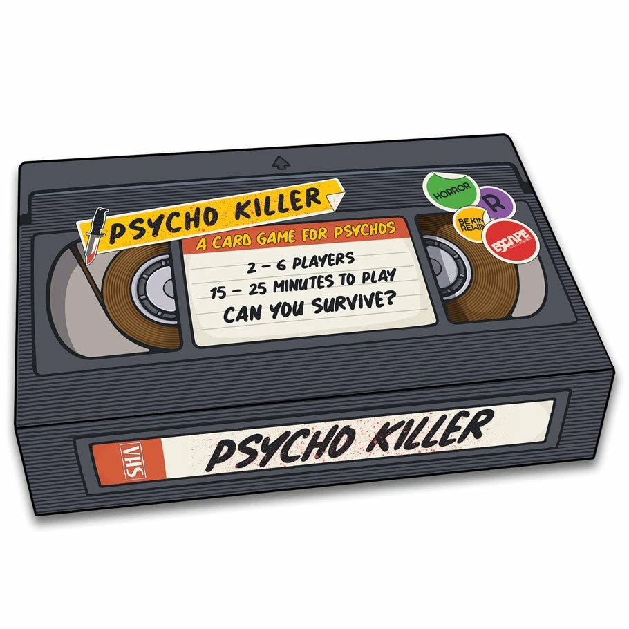ESCAPE TABLETOP GAMES Psycho Killer Card Game Non-Collectible Card Games 3 ESCAPE TABLETOP GAMES Psycho Killer Card Game Non-Collectible Card Games