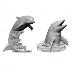WizKids Deep Cuts Minis: Dolphins W14 Miniatures (Pre-order)