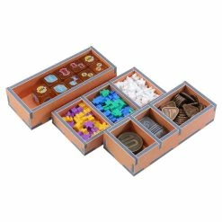 Folded Space Box Insert: Color: Dinosaur World