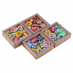 Folded Space Box Insert: Color: Dinosaur World