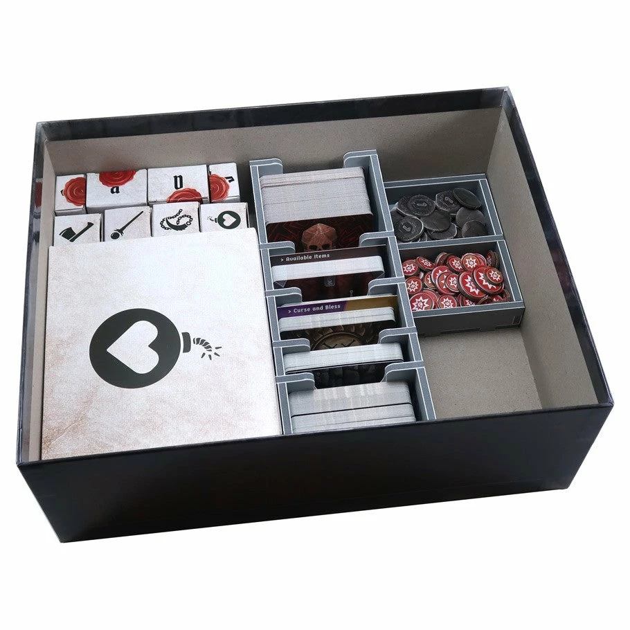 Box Insert: Gloomhaven: Jaws Of The Lion Board Game Accessories Folded Space 4 Box Insert: Gloomhaven: Jaws Of The Lion Board Game Accessories Folded Space