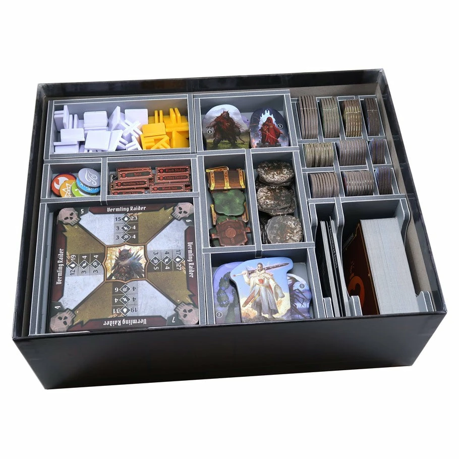 Box Insert: Gloomhaven: Jaws Of The Lion Board Game Accessories Folded Space 3 Box Insert: Gloomhaven: Jaws Of The Lion Board Game Accessories Folded Space