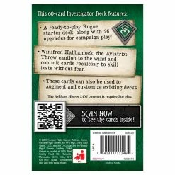 Fantasy Flight Games Non-Collectible Card Games Arkham Horror LCG: Winifred Habbamock Investigator Card Game Deck [In Stock]